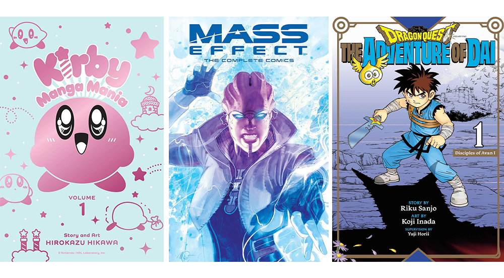 Kirby Manga Mania Cilt.  1, Mass Effect: The Complete Comics, Dragon Quest: The Adventure of Dai Vol.  1