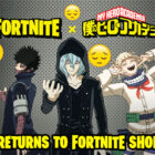 My Hero Academia: Fortnite x MHA görünümlerinin hayal kırıklığı yaratan dönüşü Creo Gaming