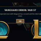 Vanguard'ın Van 57 Hatasını League of Legends Creo Gaming