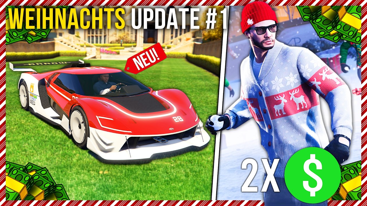 GTA 5: 2 DLC arabalarında yeni etkinlik haftası, kar ve Noel şenlikleri!