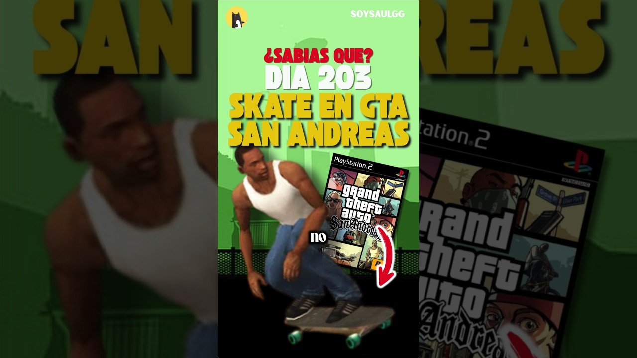 San Andreas'ta Kaykay 😱 GTA 6 öncesi 543'ün 203. günü!