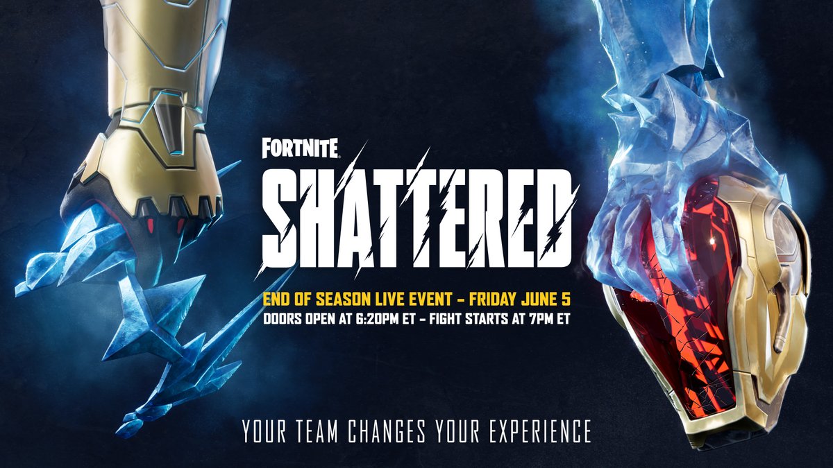 Fortnite Shattered — Latest End of Season Event Announced