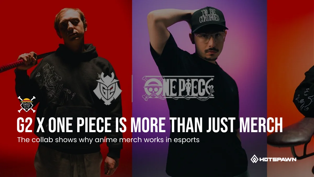 The G2 X One Piece Collab Shows Why Anime Merch Works In Esports