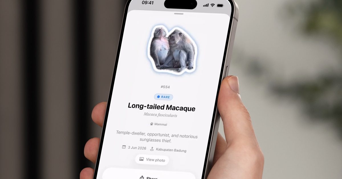 What if Pokémon Go were real life? This app lets you log every animal you see in the real world