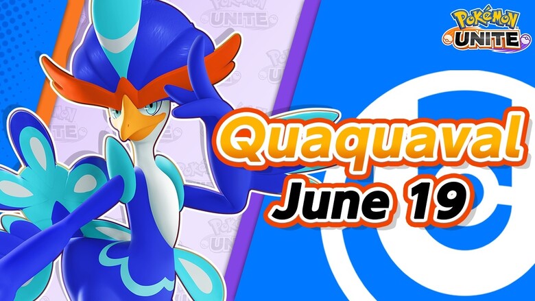 Quaquaval now available in Pokémon UNITE
