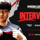 T1 Faker: LEV Neon'a kişisel gelişim konusunda belirleyici bir tavsiye. T1 Faker Sending A Message To LEV Neon: "I Think You Should Endlessly Think About Your Own Performance And Deep Think Of How You're Going To Improve Yourself."
