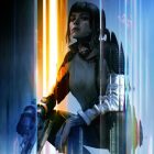 Key art of Kagan squatting with a gun in Call of Duty: Black Ops 7
