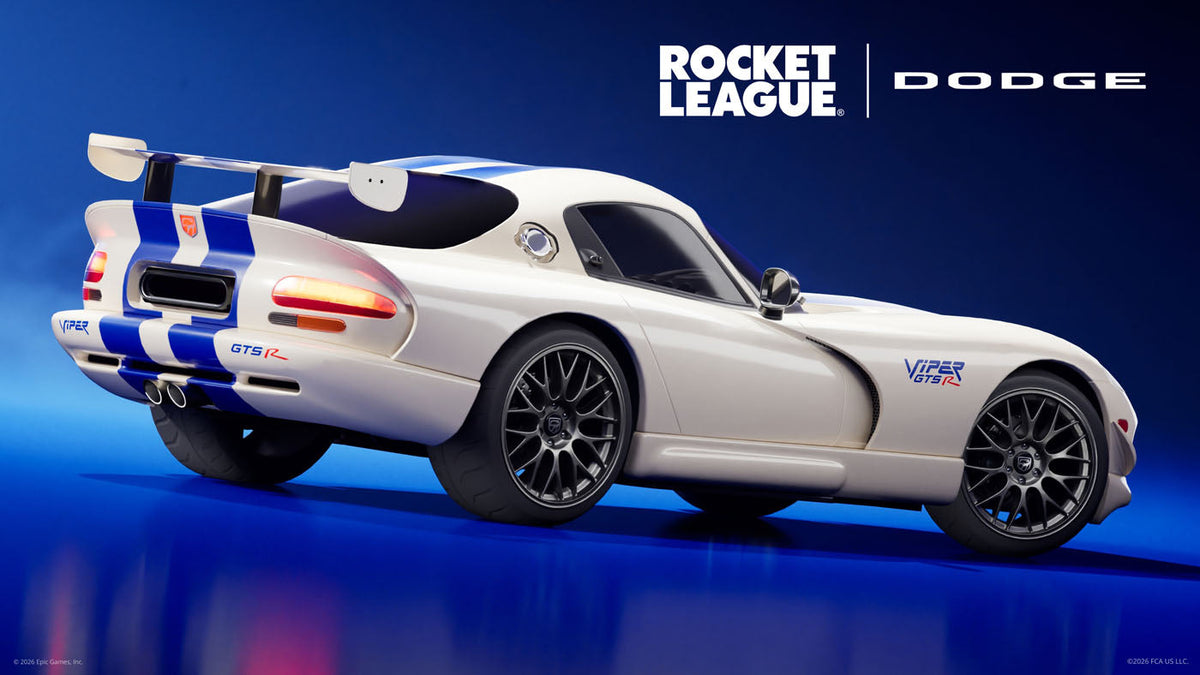 Dodge Viper GTS-R, Fortnite ve Rocket League'e geliyor: Hayranların tutkusunu yeniden alevlendiren beklenmedik bir işbirliği.