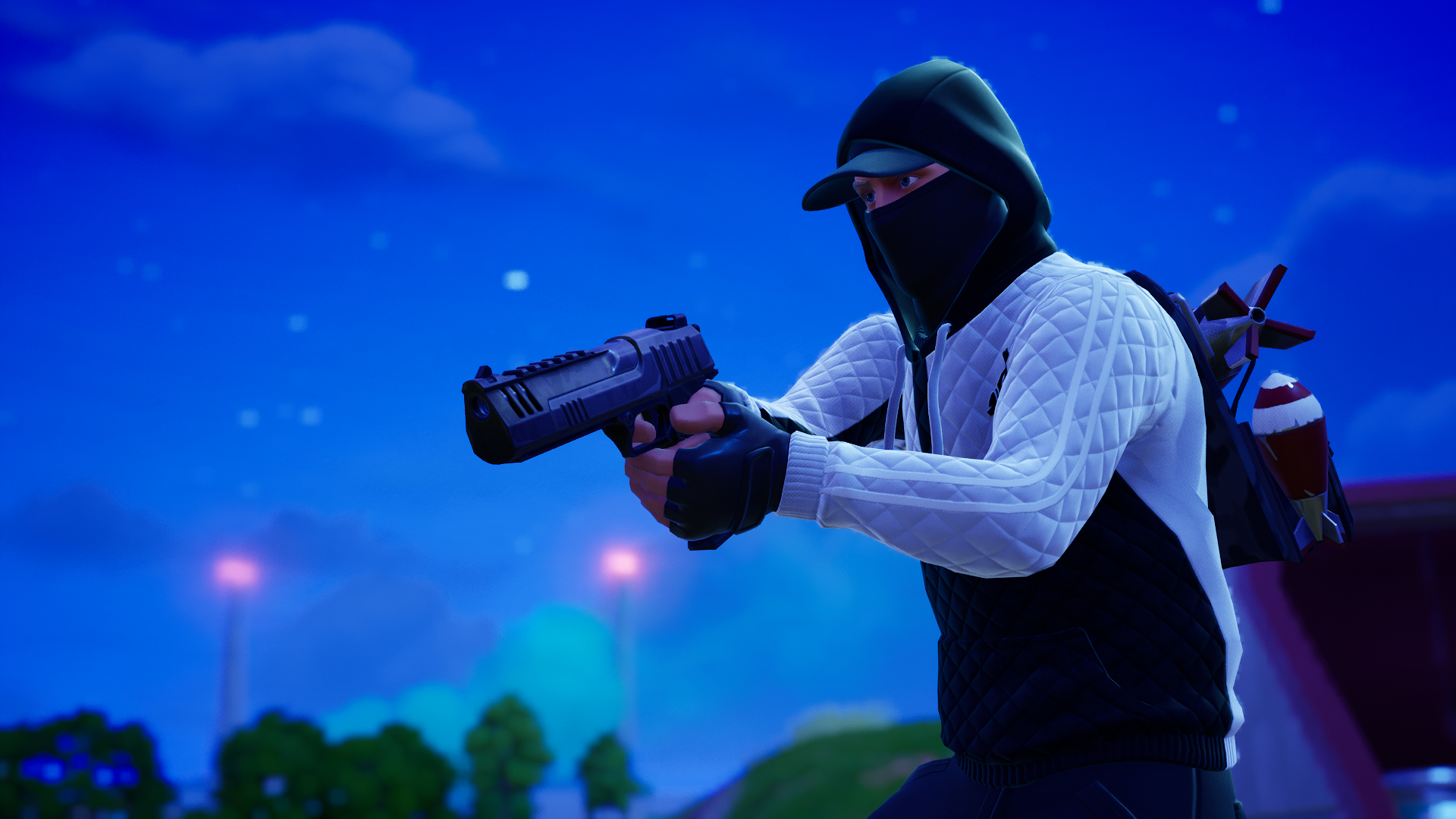 The Hand Cannon in Fortnite.