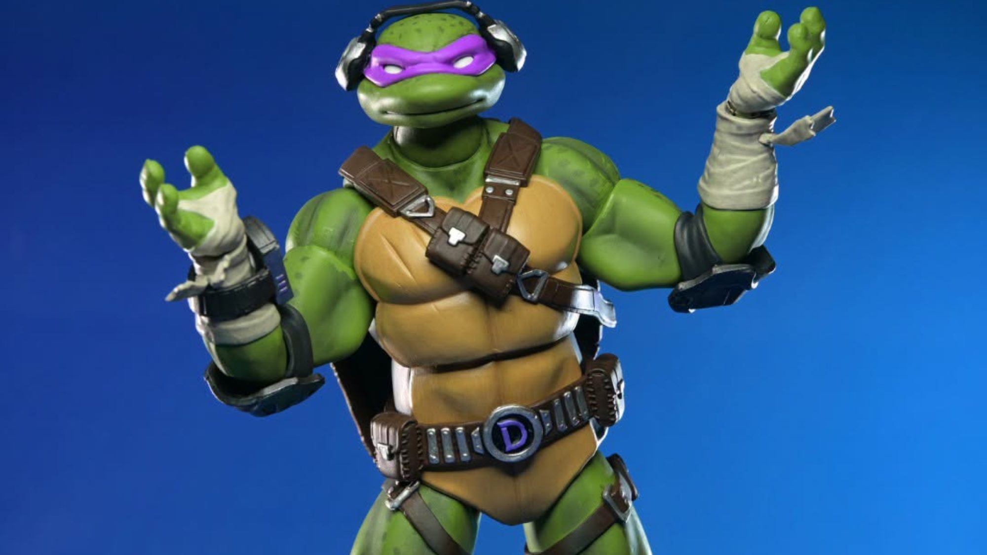 New Fortnite x Teenage Mutant Ninja Turtles Donatello Drops From NECA