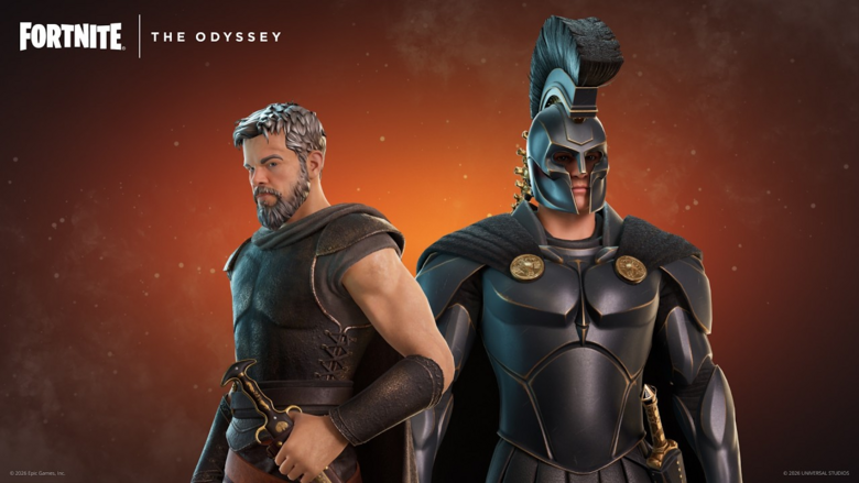The Odyssey collab arrives in Fortnite later this week