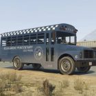 GTA 6: GTA 5 için bir hapishane modu, oyun içinde bir oyun yaratıyor, ancak bunun bedeli ne? A prison bus in GTA 5