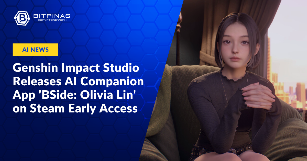 Photo for the Article - Genshin Impact Studio Releases AI Companion App 'BSide: Olivia Lin' on Steam Early Access