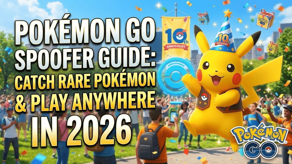 Image 1 of Pok&eacute;mon GO Spoofer Guide: Catch Rare Pok&eacute;mon & Play Anywhere in 2026